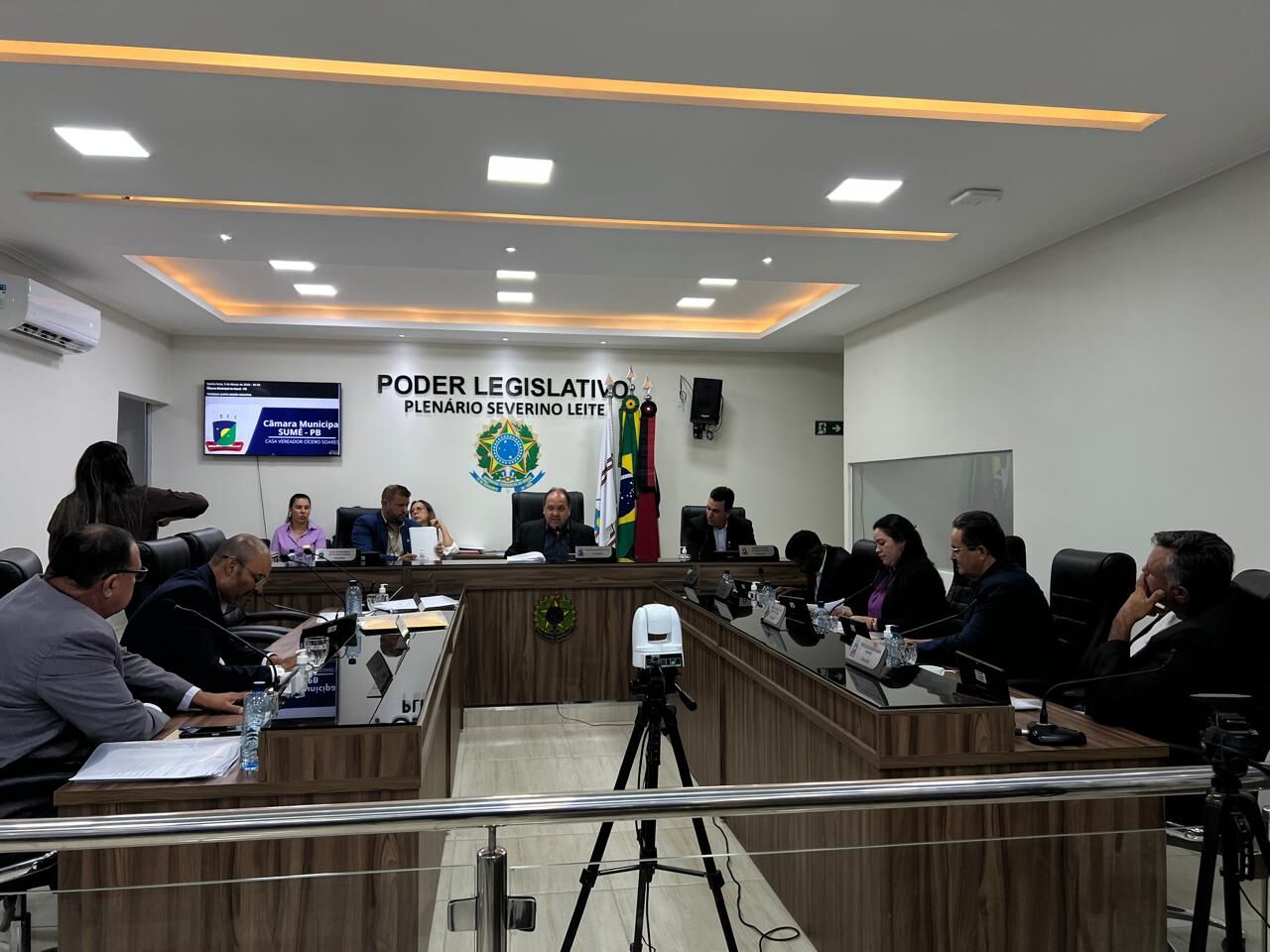Vereadores apresentam ações e demandas durante segunda sessão ordinária da Câmara de Sumé